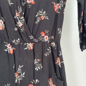 Staccato floral romper